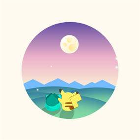 CSS3宠物精灵皮卡丘场景特效